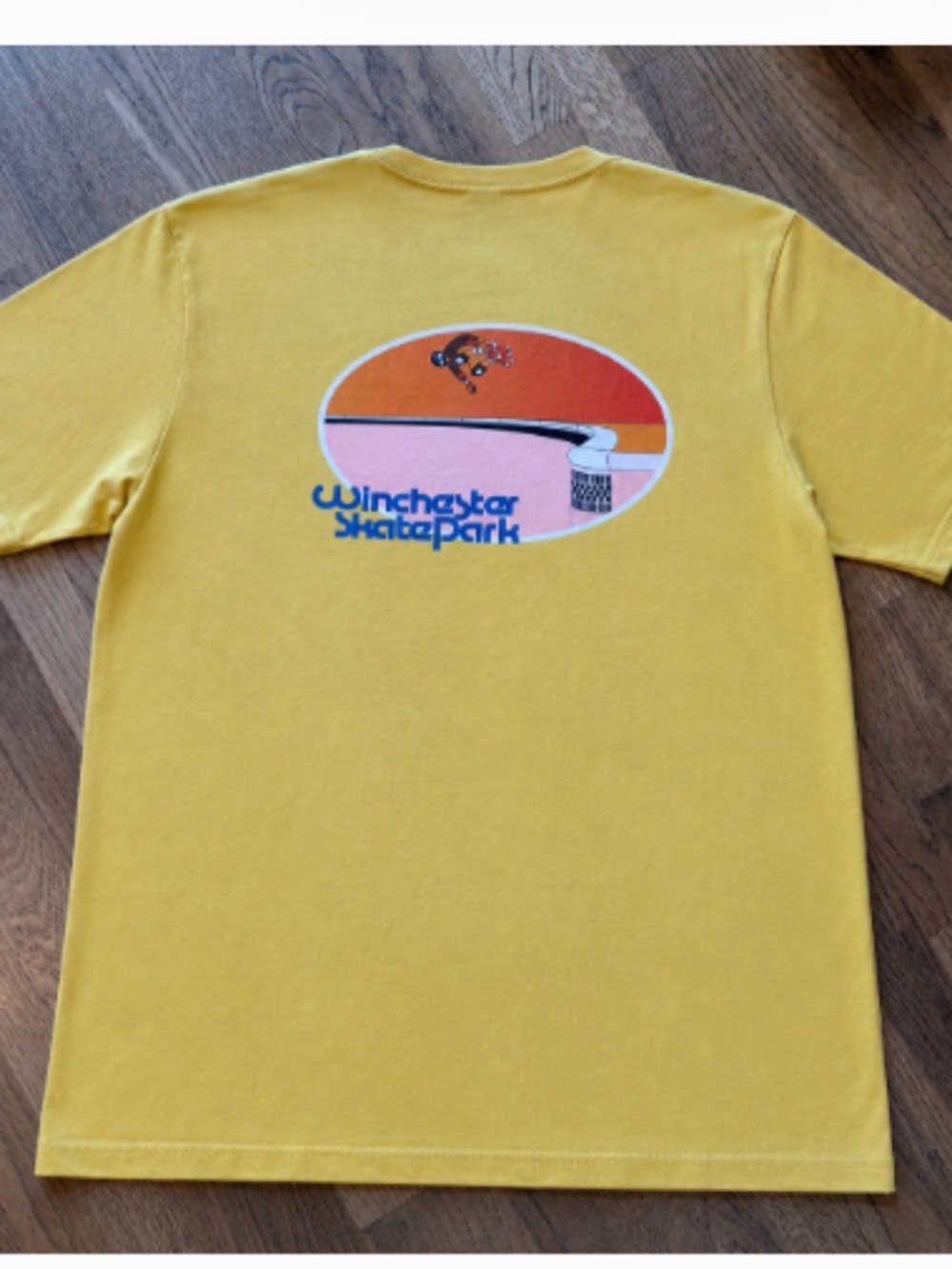 4XL - Retro 1978 WINCHESTER SKATEPARK T-shirt ( Skateboard tee )